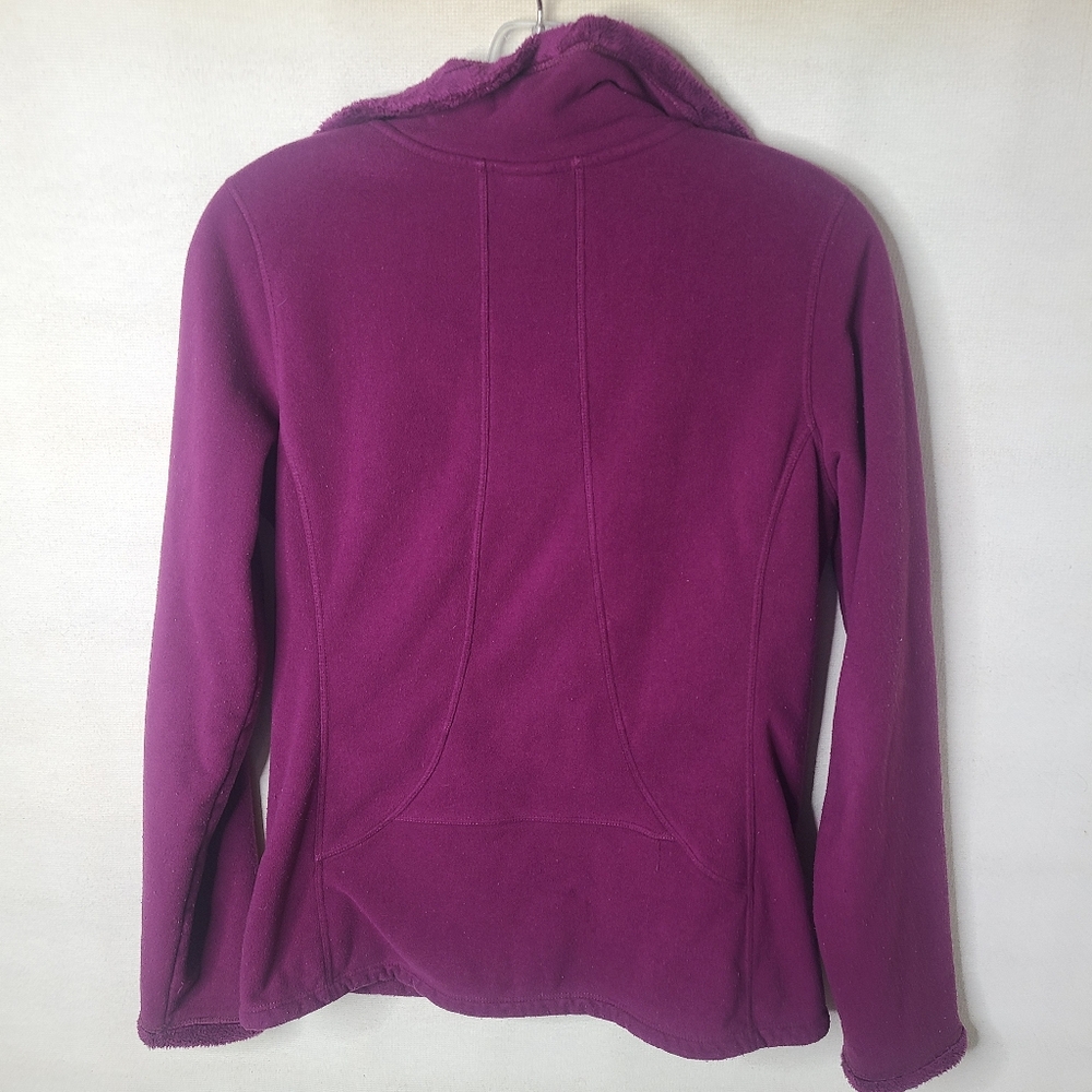 The North Face Womens S Purple Pink Full Zip Fleece Jacket Gorpcore - Picture 7 of 10